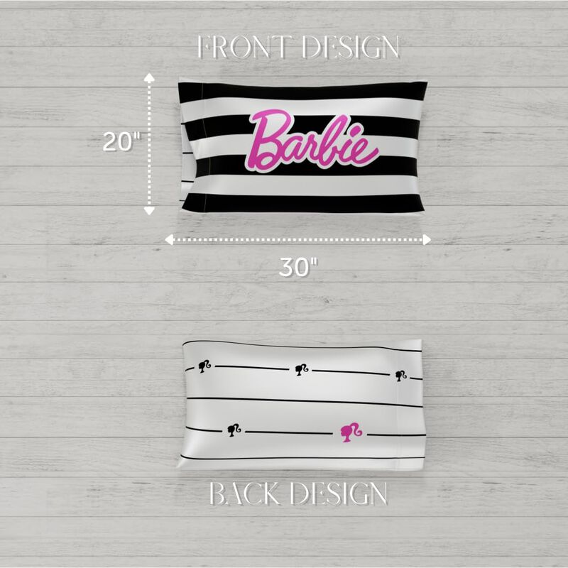 Funda De Almohada Franco Collectibles Barbie Ba... image number null
