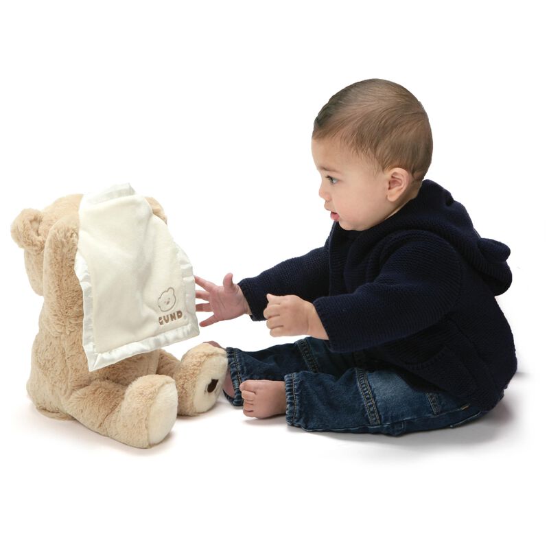 Oso De Peluche Animado Gund Peek-a-boo Para Beb... image number null