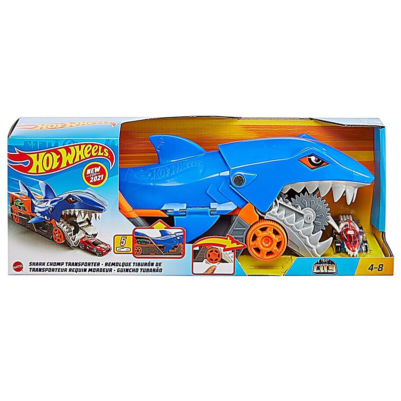 Hot Wheels City Remolque Tibur&oacute;n Gvg36 image number null