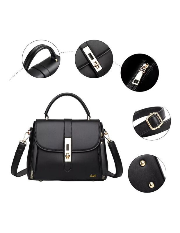 Bolsa Crossbody Pink Brule De Cuero Para Mujer image number null