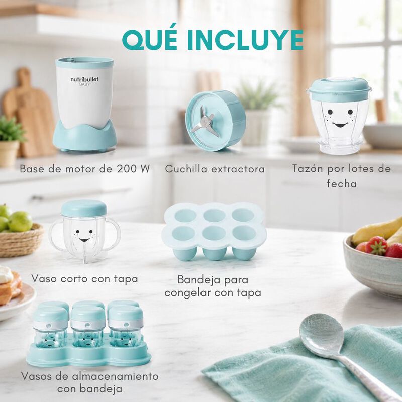 Procesador De Alimentos Nutribullet Baby Para B... image number null