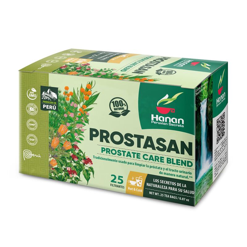 T&eacute; Hanan Prostasan 25 Bolsas De T&eacute; Para El Cuid... image number null