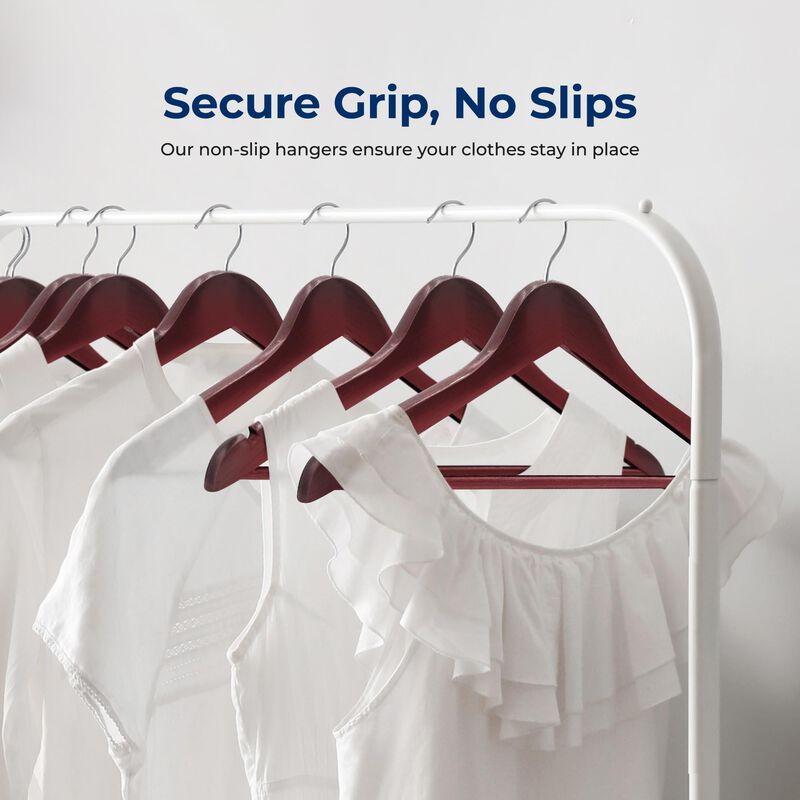 Perchas de ropa Serenelife paquete de 30 en mad... image number null
