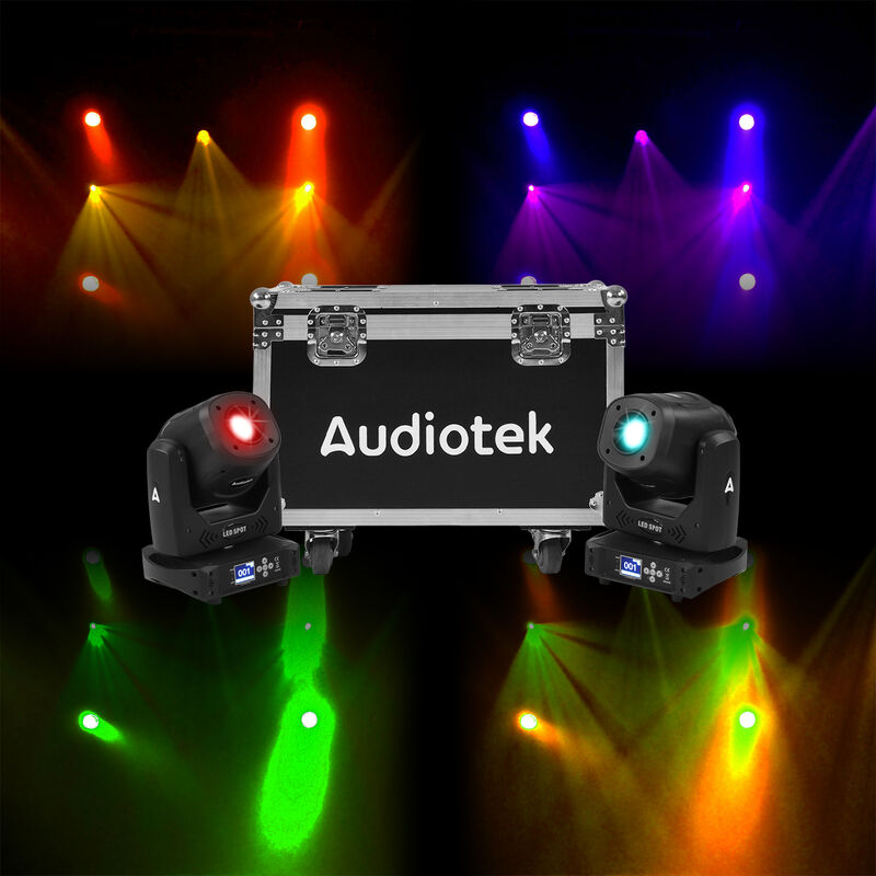 Kit 2 Cabezas Móviles Beam 7r Robóticas 150w + ... image number null