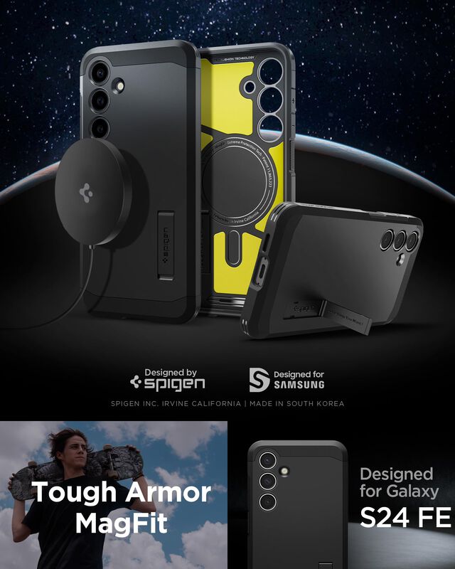 Funda Spigen Tough Armor Magfit Para Galaxy S24... image number null