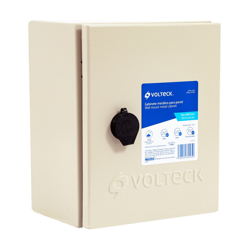 Gabinete Metálico 250 X 200 Mm Volteck image number null