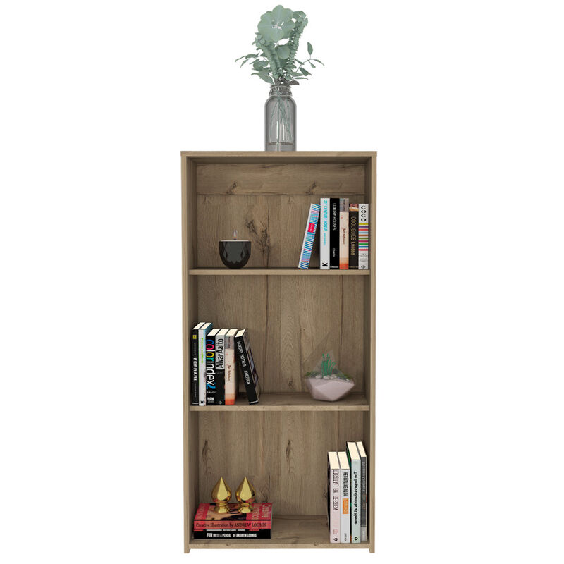 Librero Leroy Café Claro Virtual Muebles image number null