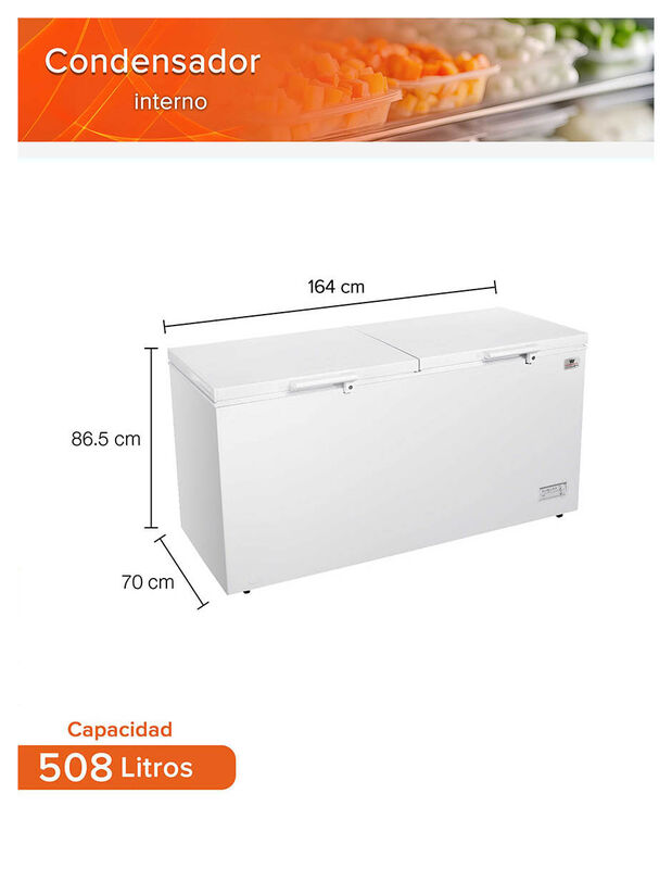 White Westinghouse  Congelador 18 Pies 508 L  A... image number null