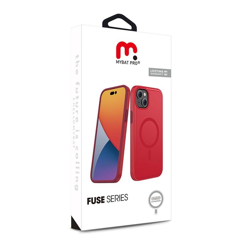 Funda Mybat Fuse Mag Para Iphone 15 - Roja image number null