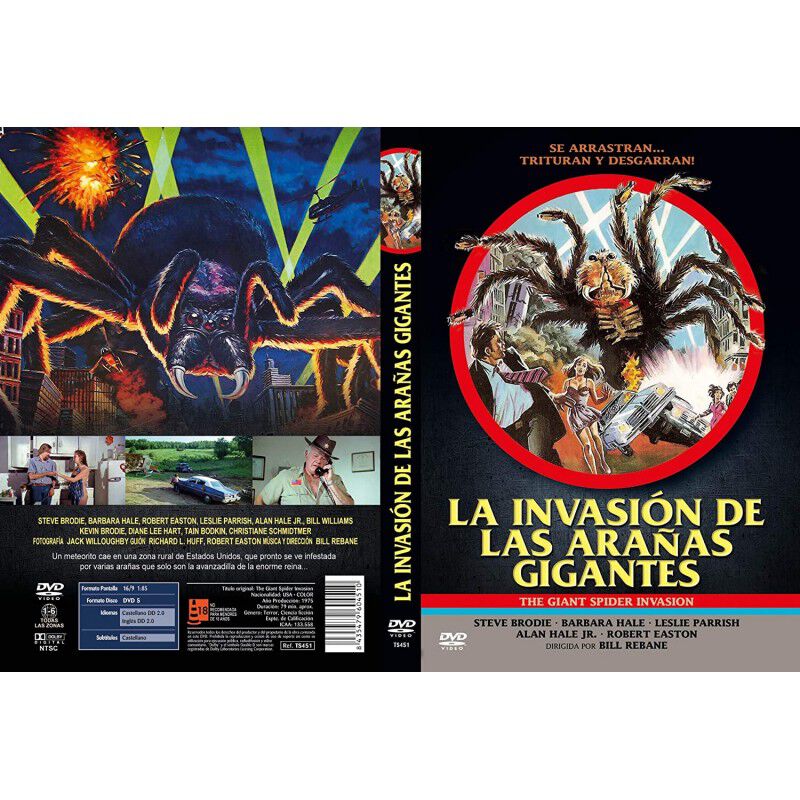 La Invasi&oacute;n De Las Ara&ntilde;as Gigantes (1975) - Dvd image number null