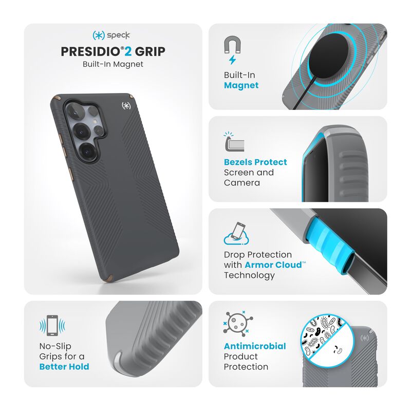 Funda Speck Para Samsung Galaxy S25 Ultra Con P... image number null