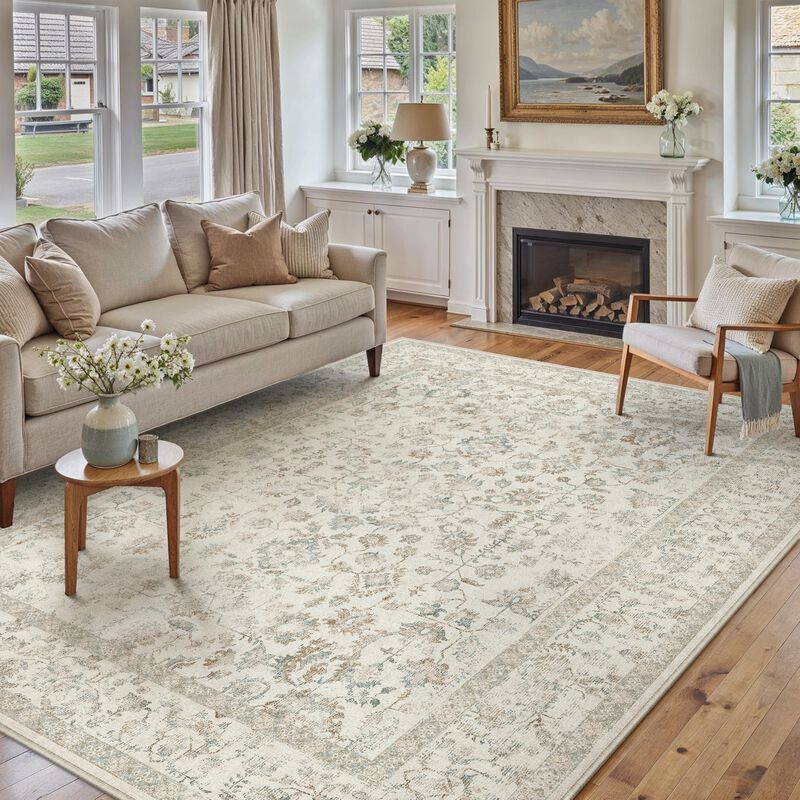Alfombra Purecozy 244 &times; 152 cm Color Topo Lavab... image number null