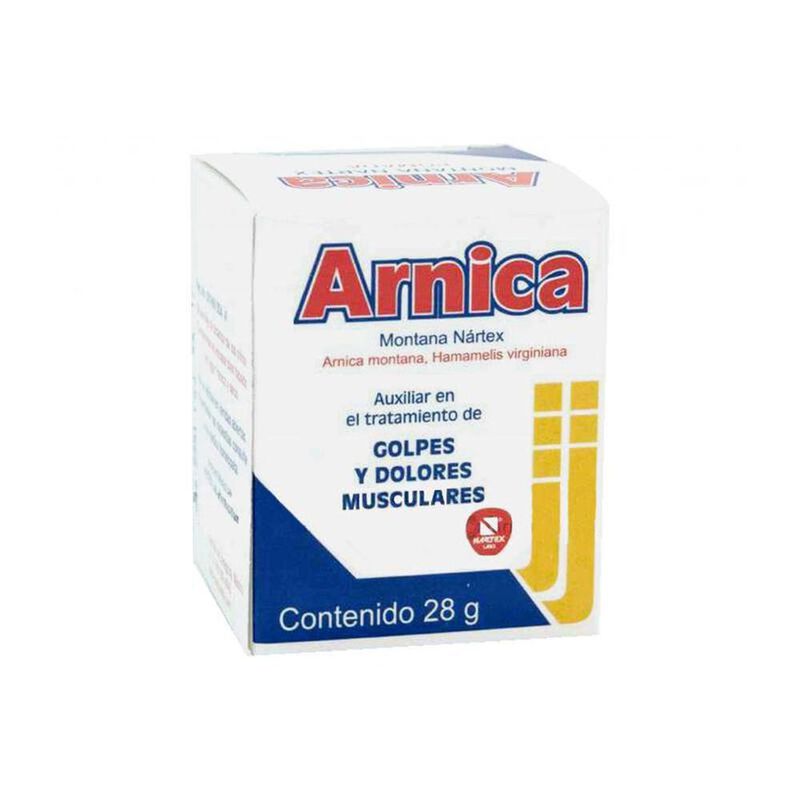 Arnica Nartex 28g caja con 1 frasco de 28g ung&uuml;... image number null