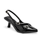 Pietro Alessandro zapatilla para mujer  negro charol cod 141704-E