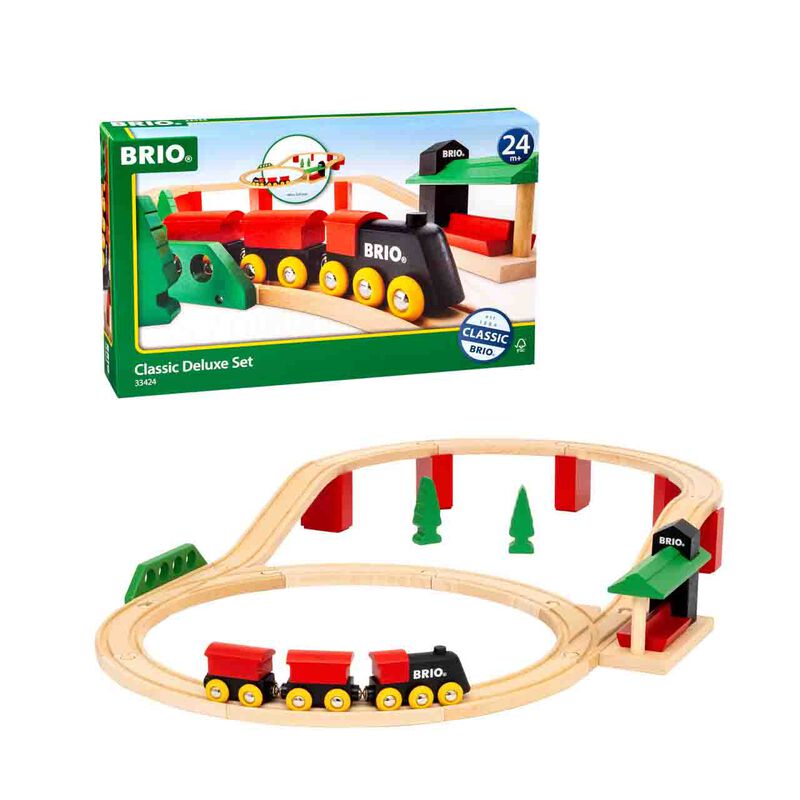Set De Tren Brio World Classic Deluxe Railway, ... image number null