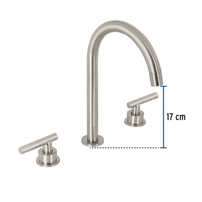 Mezcladora P/LavaboTaladros SeparadosPalancaSat... image number null