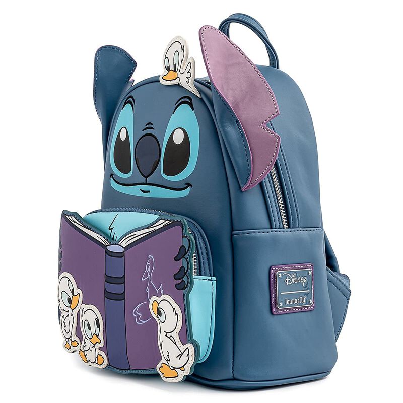 Mochila Loungefly Lilo & Stitch Story Time Blue... image number null