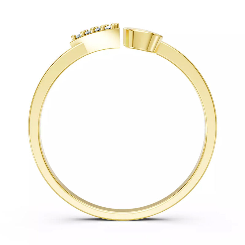 Anillo De Compromiso - Pav&eacute; - Mio36-rg-cz image number null