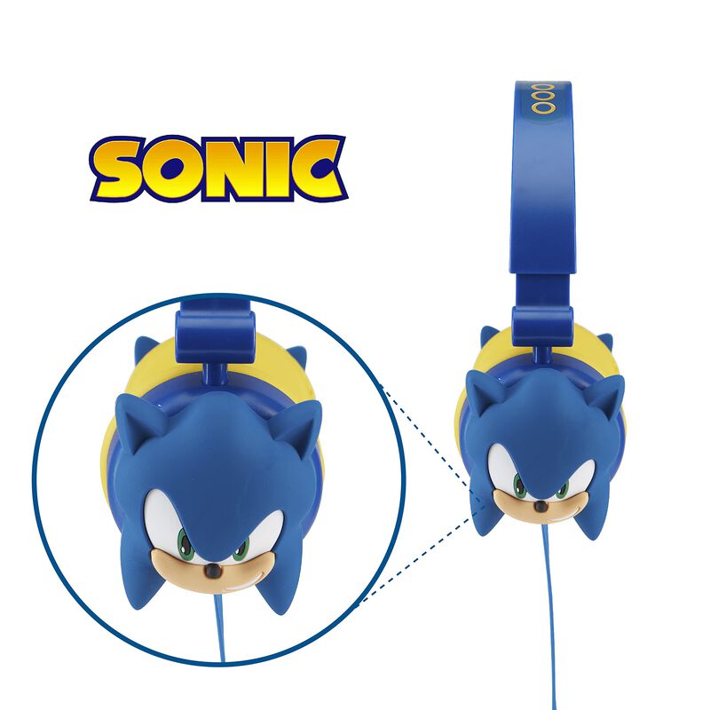 Auriculares Supraaurales Sakar Sonic The Hedgeh... image number null