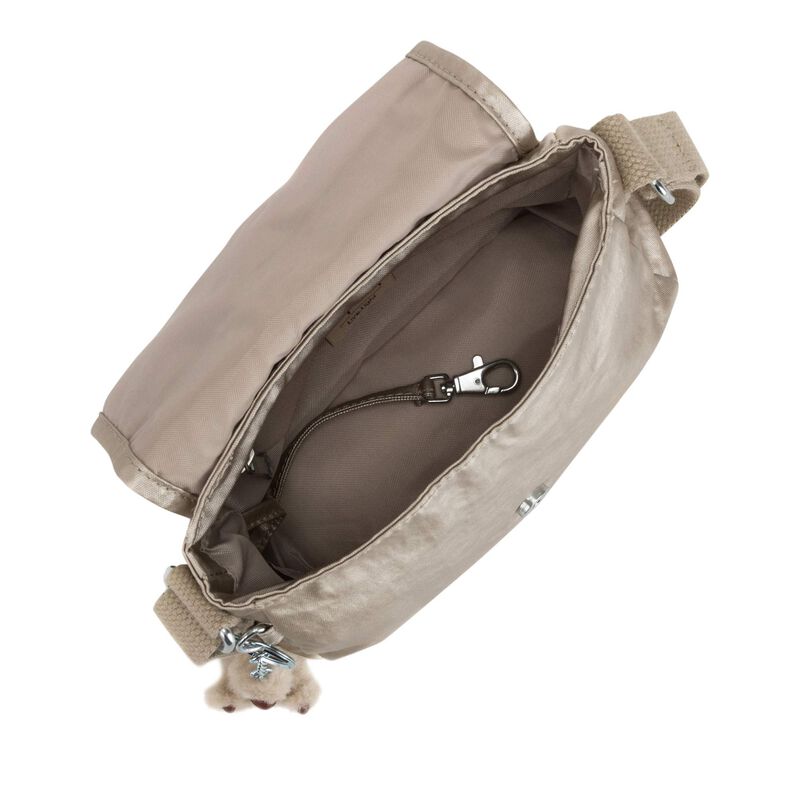Bolso Kipling Sabian 20 cm Dorado Met&aacute;lico image number null