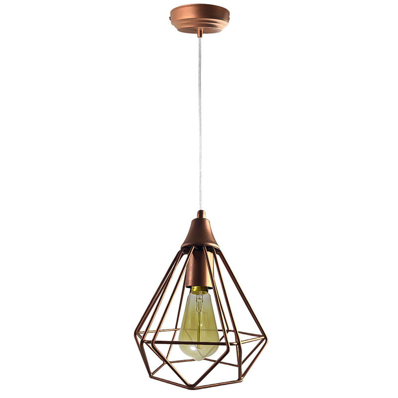 Lámpara Colgante Vintage Cobre Mil Luces image number null