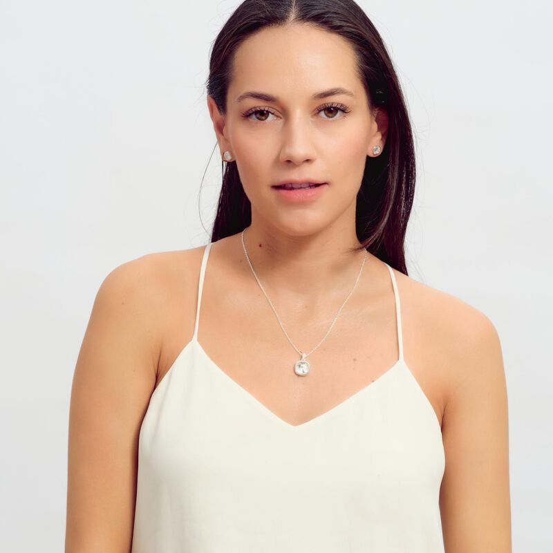 Set Joyer&iacute;a Mujer Collar Aretes, Regalo Mam&aacute; Na... image number null