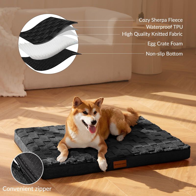 Cama Para Perros Patas Lague Ortop&eacute;dica Imperme... image number null