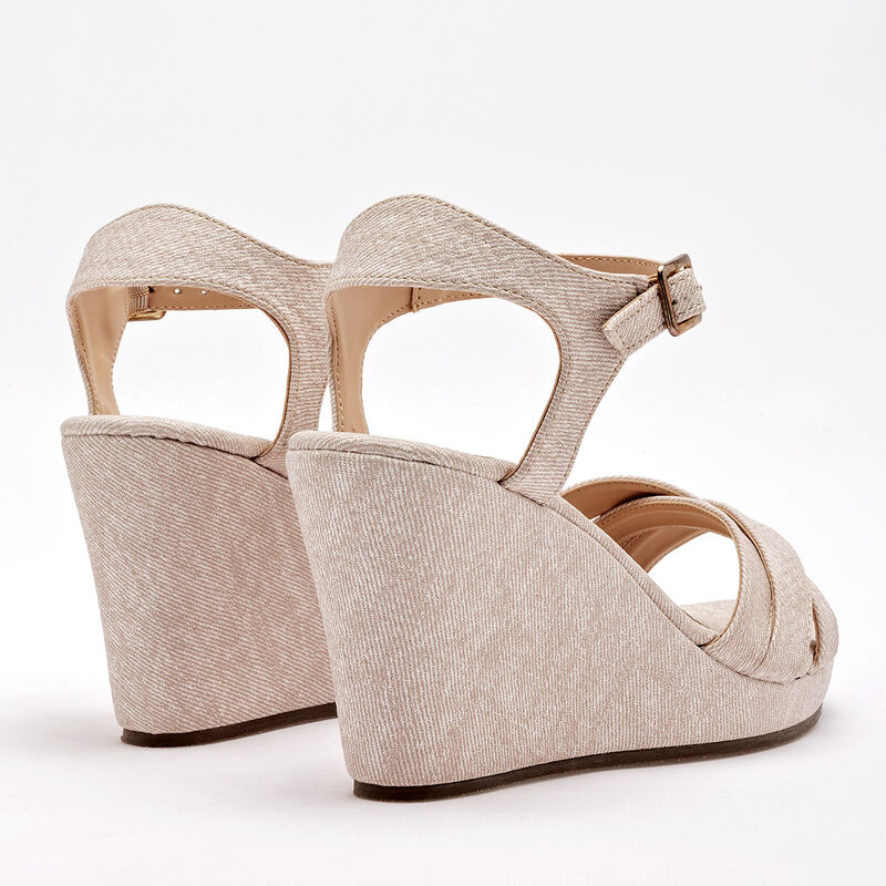 Been Class Sandalia para mujer beige image number null