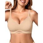 Sujetador OEAK Push-up Sin Aros, Cobertura Completa y Confort