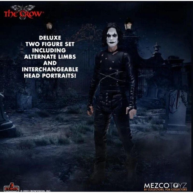 Pack 2 Figuras El Cuervo The Crow 9 cms image number null