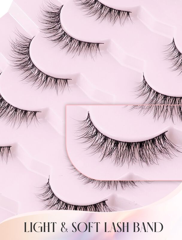 Pesta&ntilde;as Postizas Ukrizi Natural Look Wispy Uk2... image number null