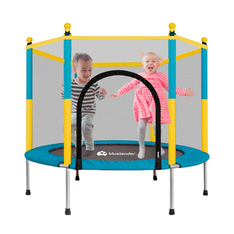 Trampolín Infantil con Red Seguridad para Inter... image number null