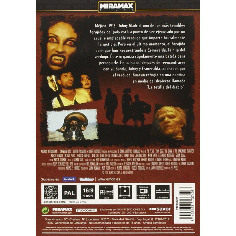 Abierto Hasta Amanecer 3 [DVD] (1999) From Dusk... image number null