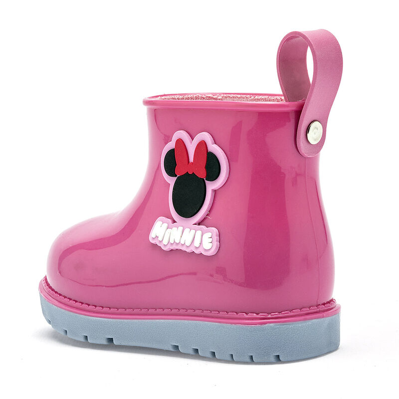 Top moda Bota de lluvia Rosa Para beb&eacute; image number null