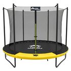 Trampol&iacute;n Brincol&iacute;n 12 Pies 3.7 M  Uso Rudo 260kg Uso Rudo Negro Amarillo Little Monkey
