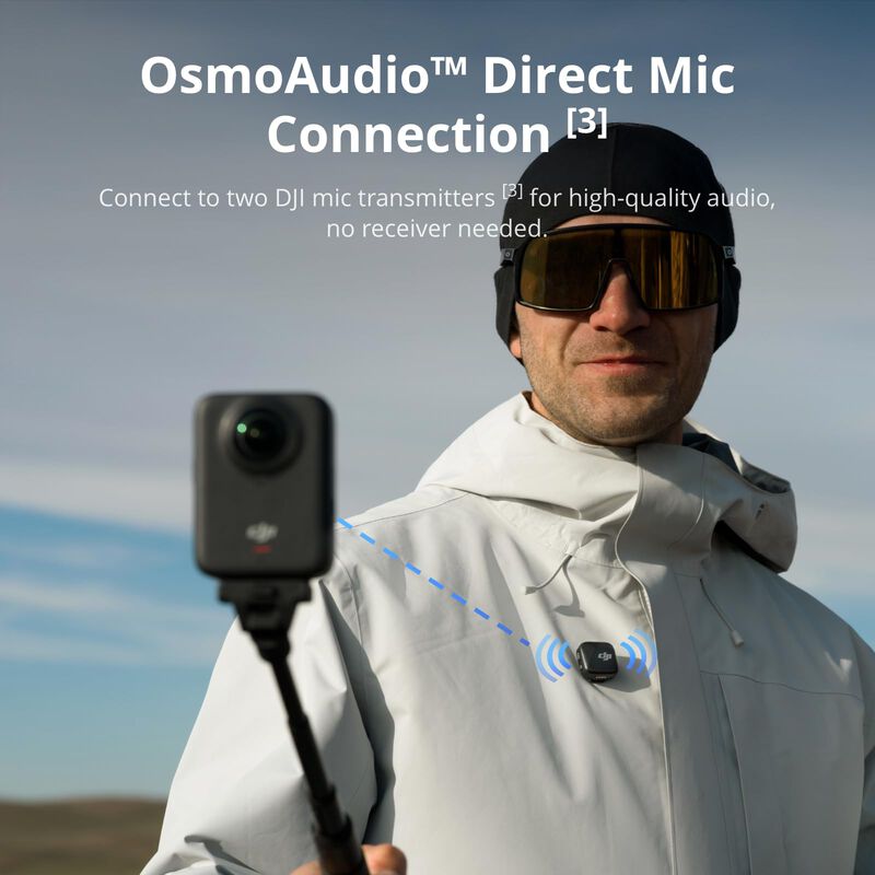 Videoc&aacute;mara Dji Osmo 360 Impermeable 8k 120mp 1... image number null