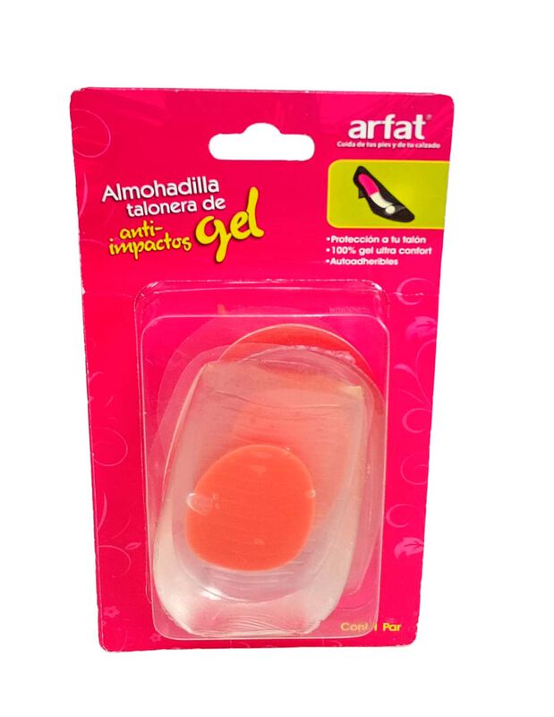 Talonera Gel Alto Impacto Arfat Rosa Arac300071 image number null
