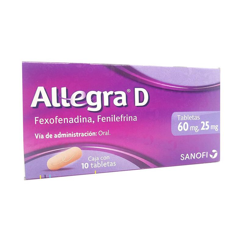 Allegra-d Nf Retard 60 Mg/25 Mg 10 Tableta(s) image number null