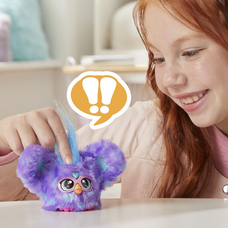 Peluche Electr&oacute;nico Furby Furblets Groo-vee Pur... image number null