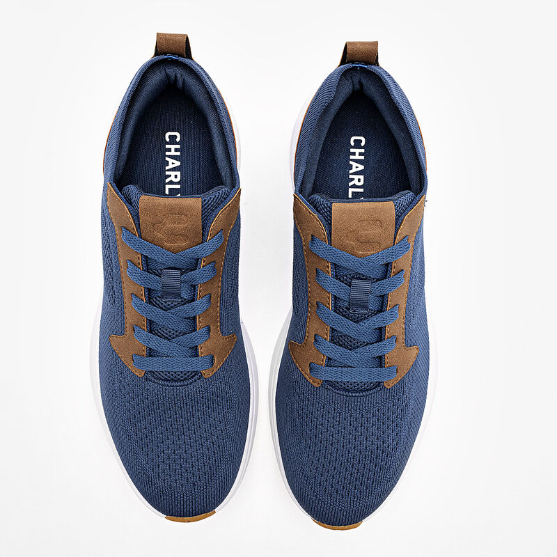 Charly tenis para hombre marino caf&eacute; cod 139713... image number null