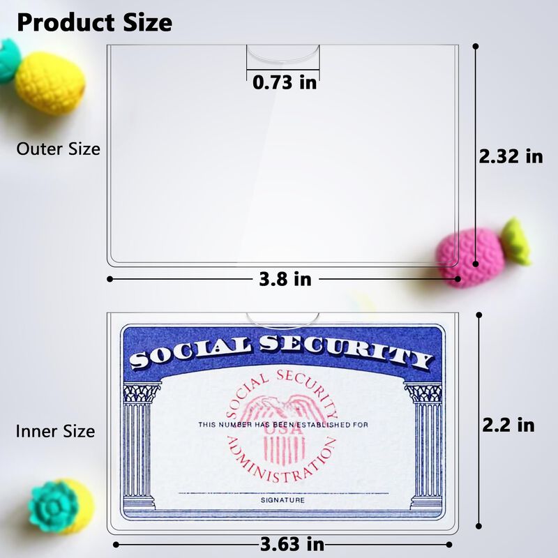 Portatarjetas Glsgsb Pack 6 Pvc Impermeable image number null