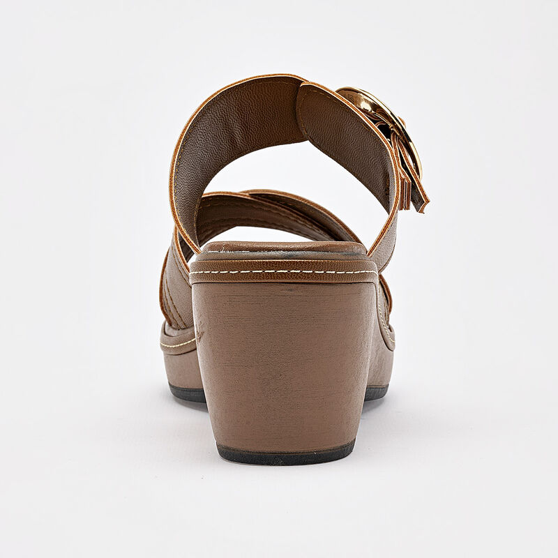 Maxim sandalia cu&ntilde;a para mujer camel cod 140613... image number null