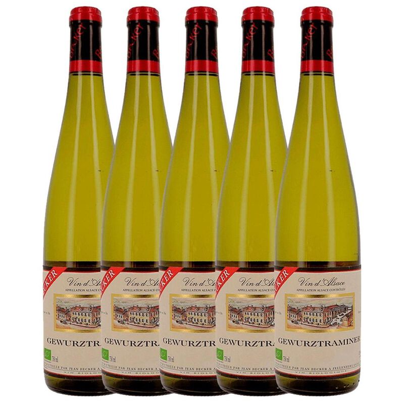 Vino Blanco Jean Becker Alsace Aop Gewurztramin... image number null