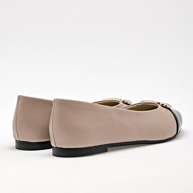 Been Class Balerina para mujer beige negro image number null