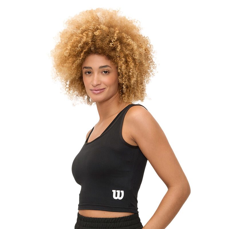 Tank top para entrenamiento Wilson mujer NEGRO ... image number null