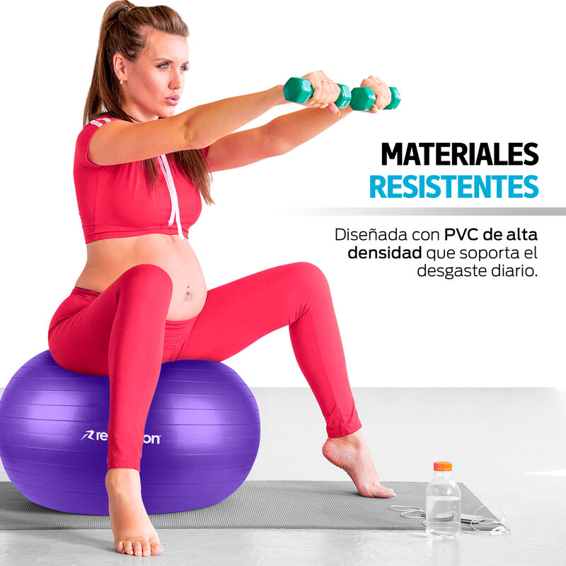 Pelota de Yoga Púrpura Redlemon image number null