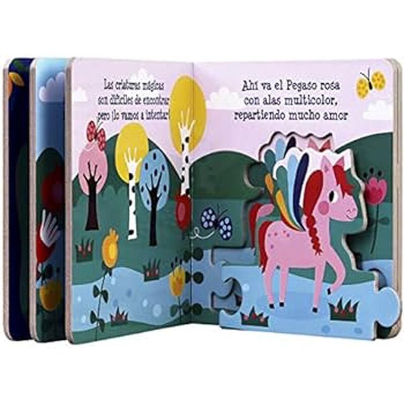 Libro Rompecabezas El Pa&iacute;s De Los Cuentos De Ha... image number null