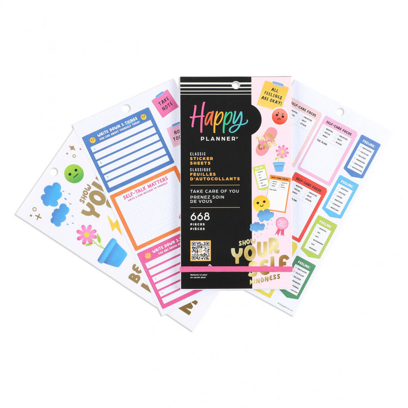 Stickers Cuídate  30 Hojas image number null