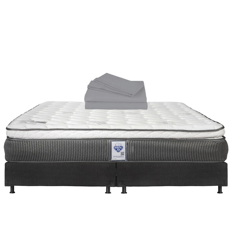 Colch&oacute;n King Size Spring Air Phantom + Box Dica... image number null