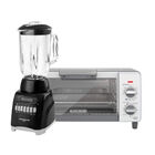 Horno Tostador AirFry + Licuadora 1.25 Litros Jarra de Vidrio Black+Decker